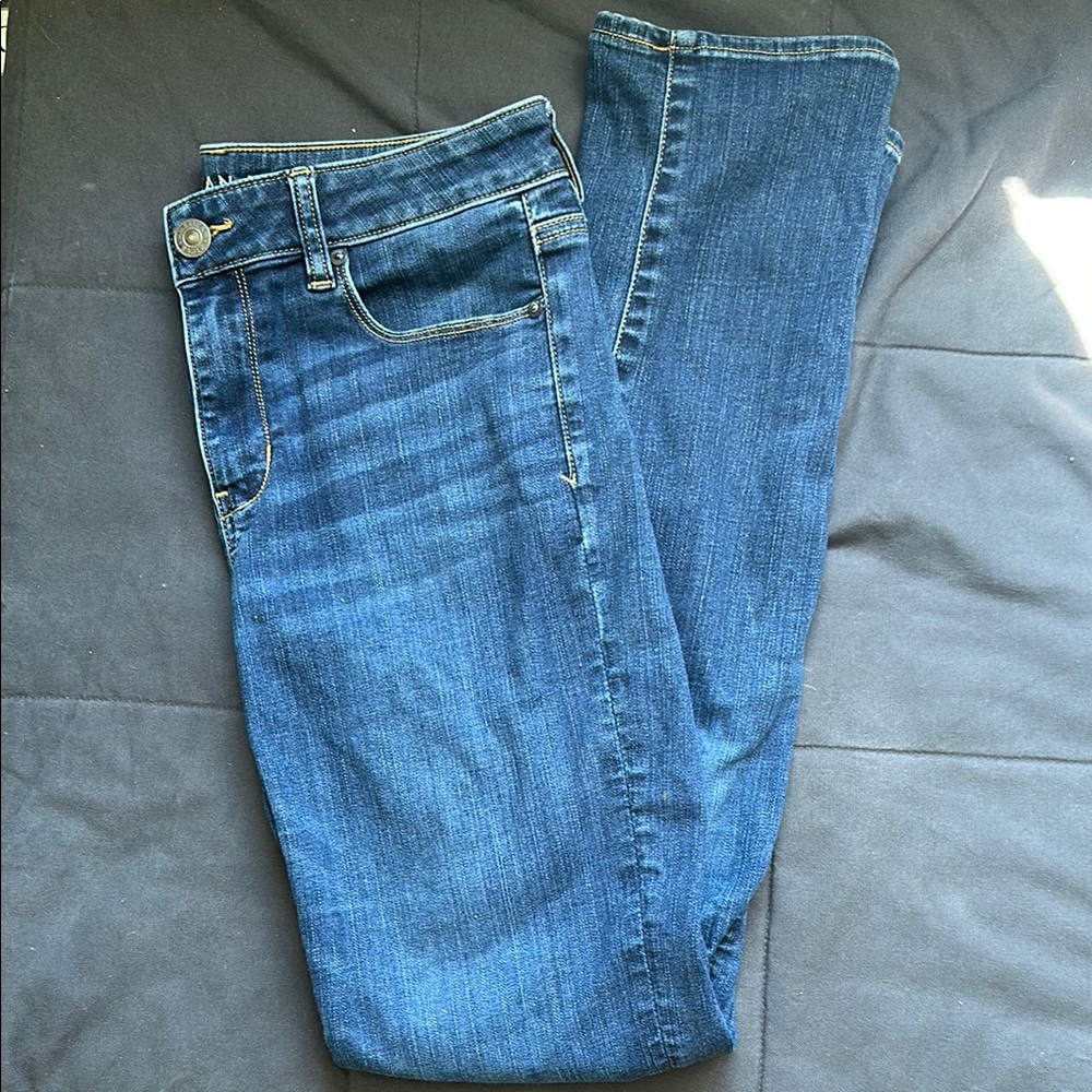 American Eagle Blue Skinny Jeans